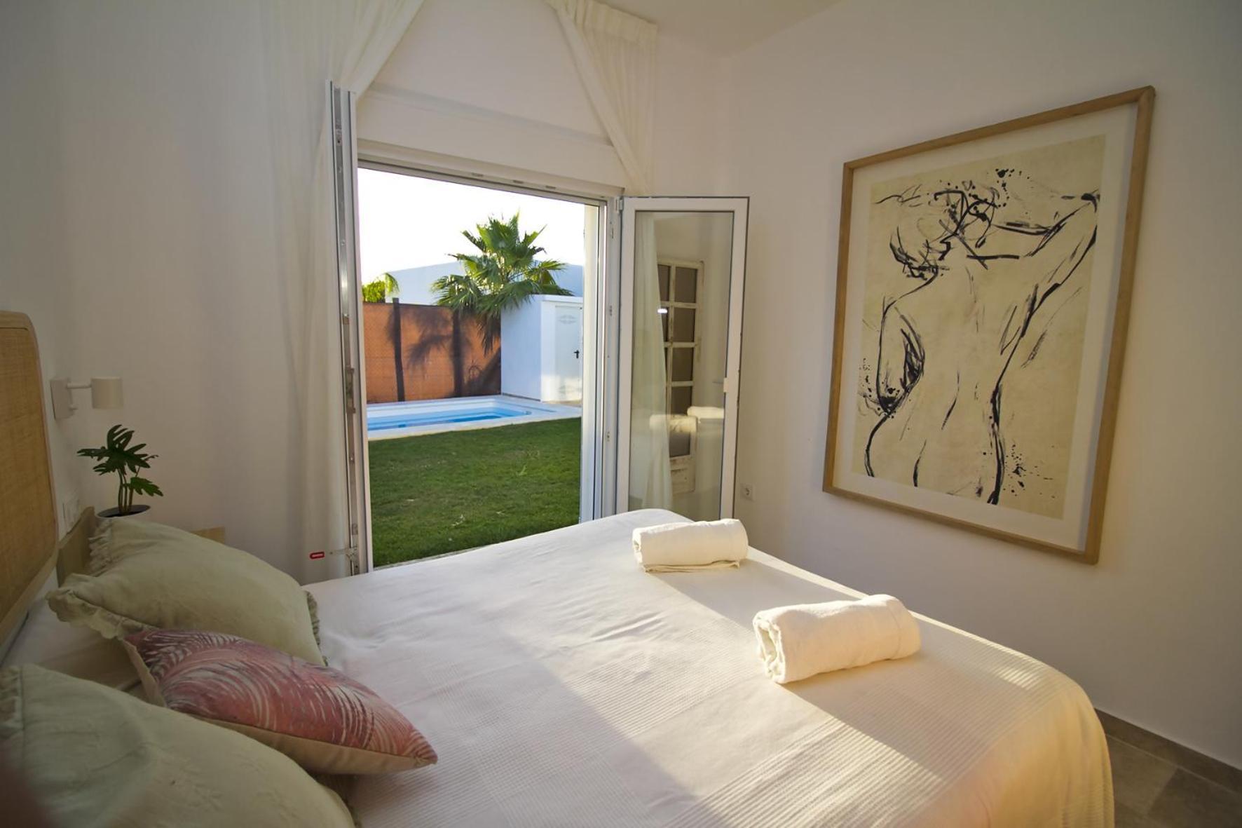 Casas Palma Zahora Piscina Privada Exterior foto