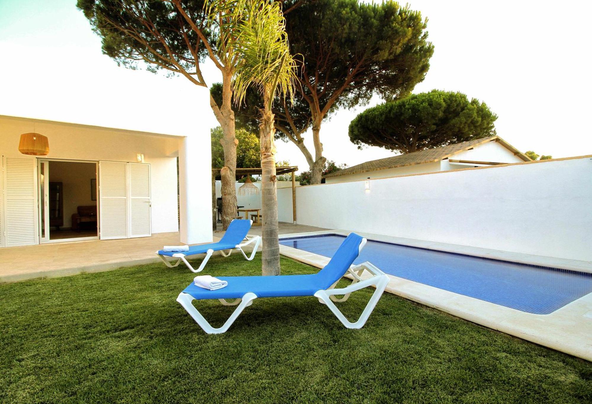 Casas Palma Zahora Piscina Privada Exterior foto